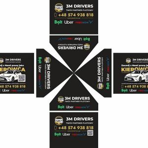 Namiot reklamowy eventowy dla 3M Drivers