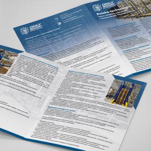 Ulotka składana 2×A5 – Projekt i Druk